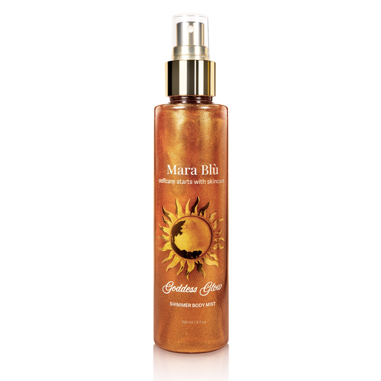 goddess glow shimmer body mist